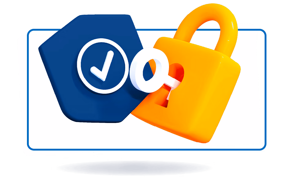 Shield and Lock icon