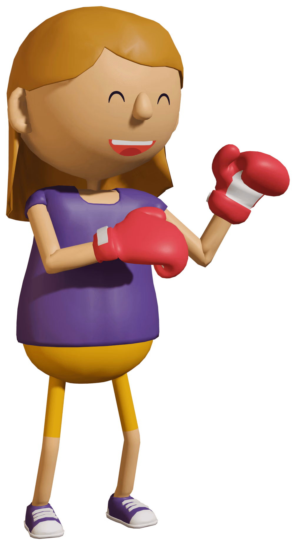 Playroom avatar wearing boxing gloves